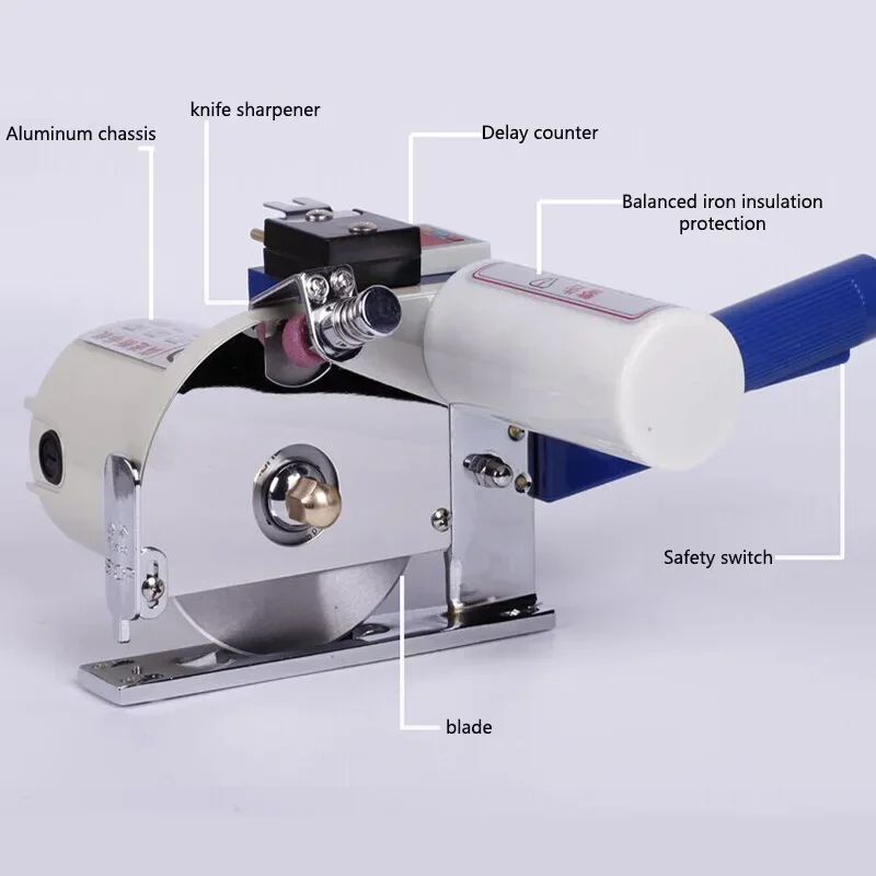 آلة قطع القماش الأوتوماتيكية الكهربائية الجديدة SF-260 ستارة جلدية عالية السرعة آلة قطع القماش الإسفنج المسار قطع القماش #3