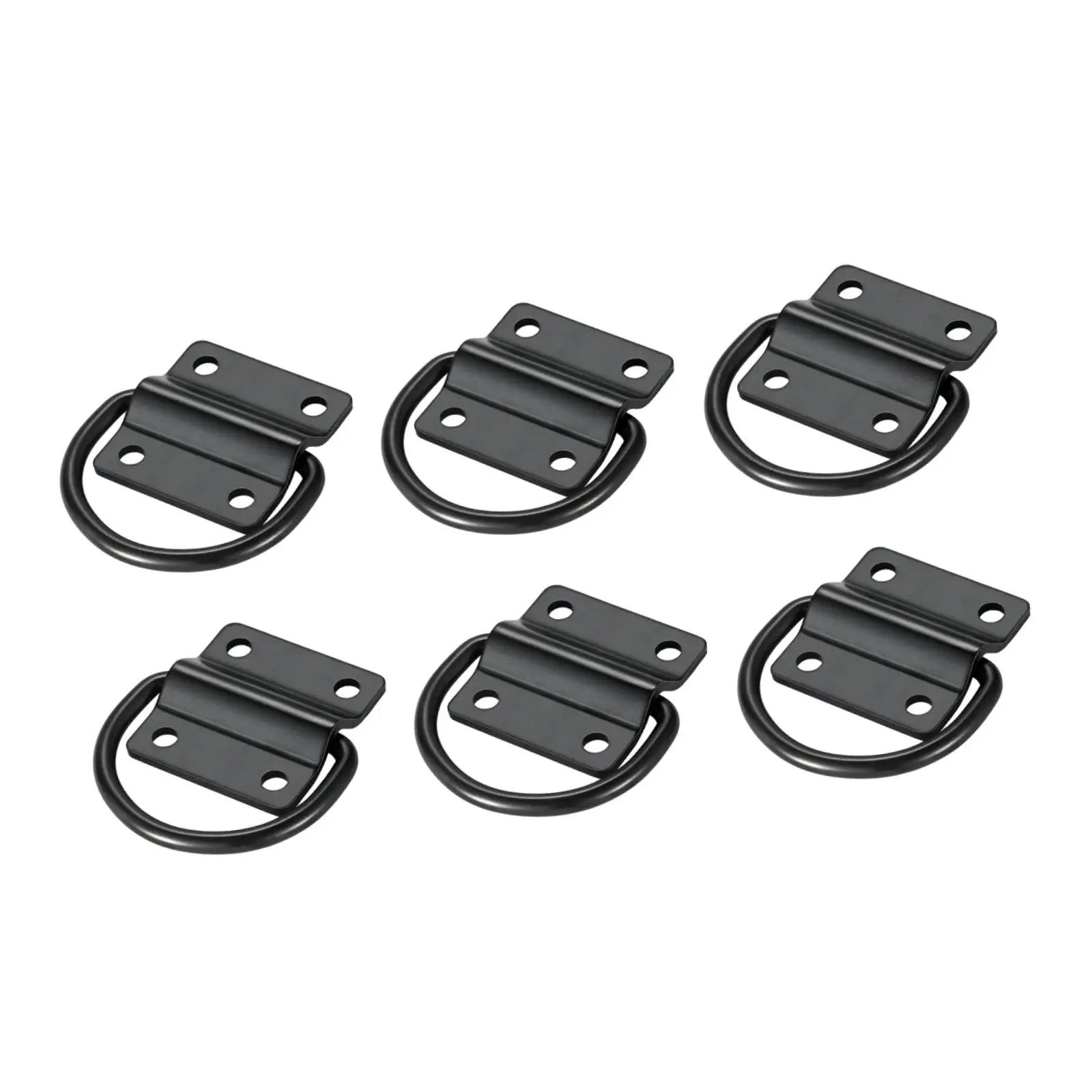 

Sturdy D Rings Tie Down Anchor Lashing Loop for Truck Loading Area Boat RV Warehouse Cargo Securing