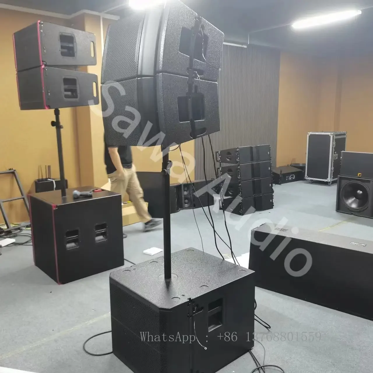 Vrx 932 Single 12 Inch 2 Ways Line Array Speakers Professional Sound System Outdoor Powered Speaker Active Line Array