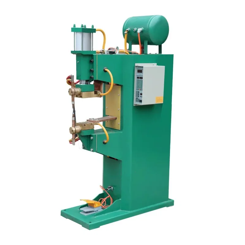Pneumatic spot convex welding machine copper strip stainless steel hot and cold galvanized sheet nut