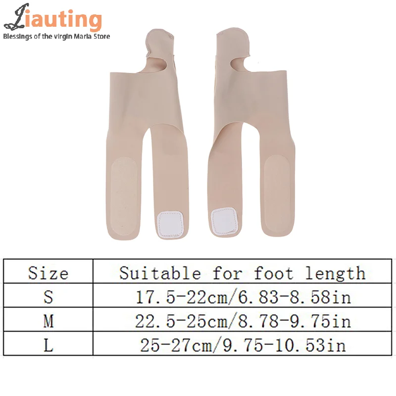 1Pc Big Teen Bunion Corrector Verstelbare Orthopedische Sokken Tenen Separator Pijnverlichting Hallux Valgus Voeten Beschermer Voetverzorging Tools