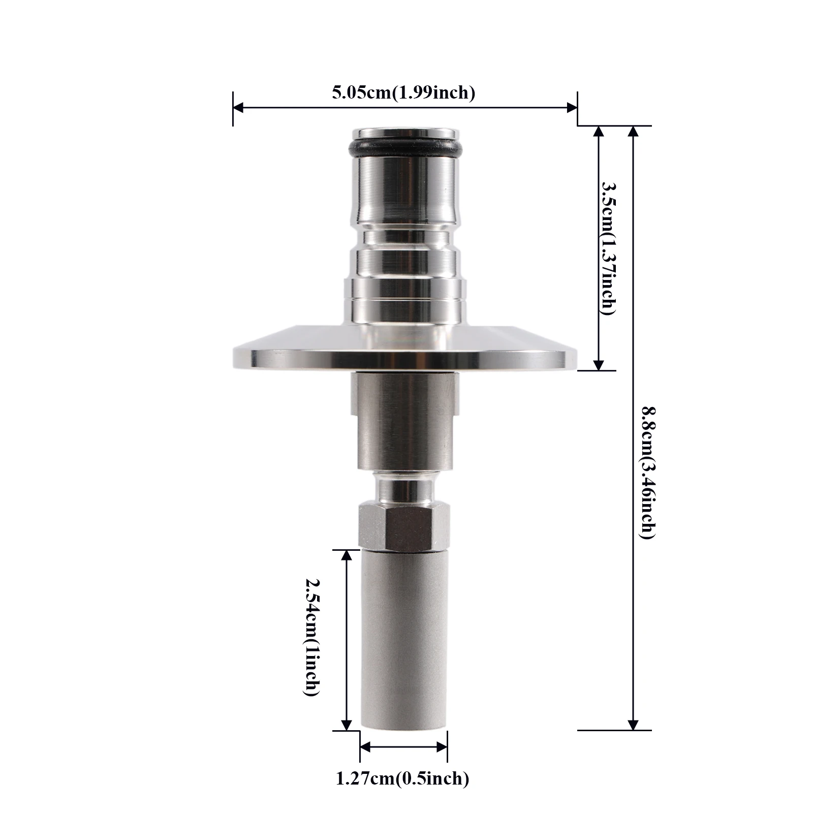Ball Lock Connect Carbonation Stone TC 1.5