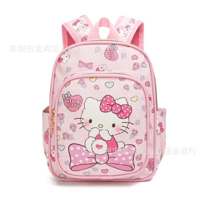 Sanrio Cartoon Hello Kitty plecak śliczny niebieski Cinnamoroll lekki plecak dla dzieci Kuromi przedszkole Kawaii tornistry