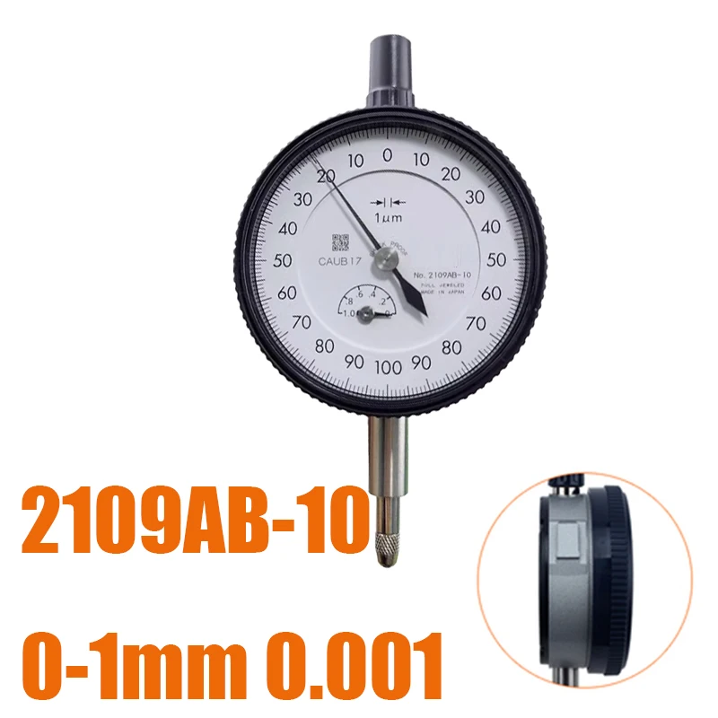 Origineel 2046 2109A meetklok AB hoge precisie 0-1mm 0-10mm 0-0.8mm 513-404 513-475 513-415 513-401E 513-444 454