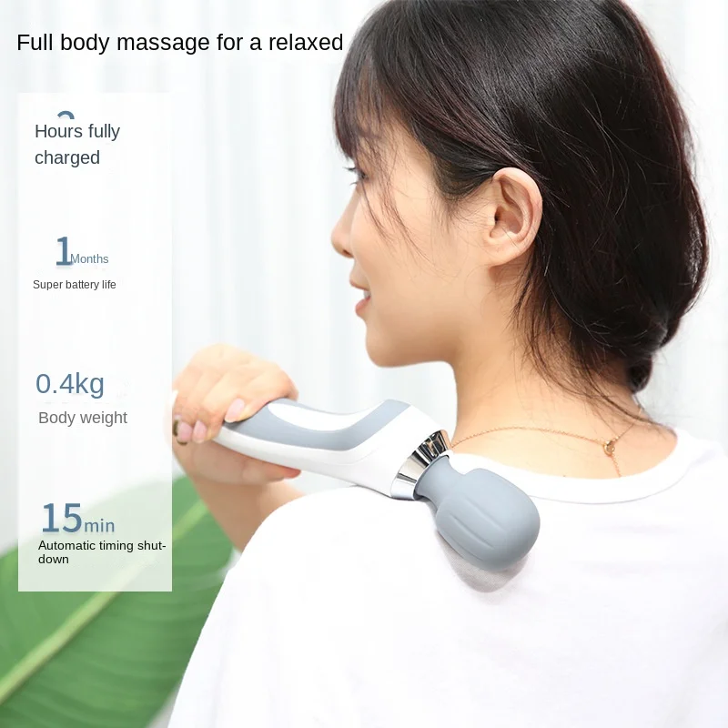 Full Body Electric Small Multi-functional Full Body Massage Vibration Hammer Wireless Massage Stick