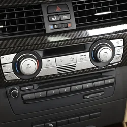 For BMW X1 3 Series E90 E91 E92 E93 X3 E83 E84 Aluminium Car Central Control Air Conditioning Air Volume Button Trim Stickers