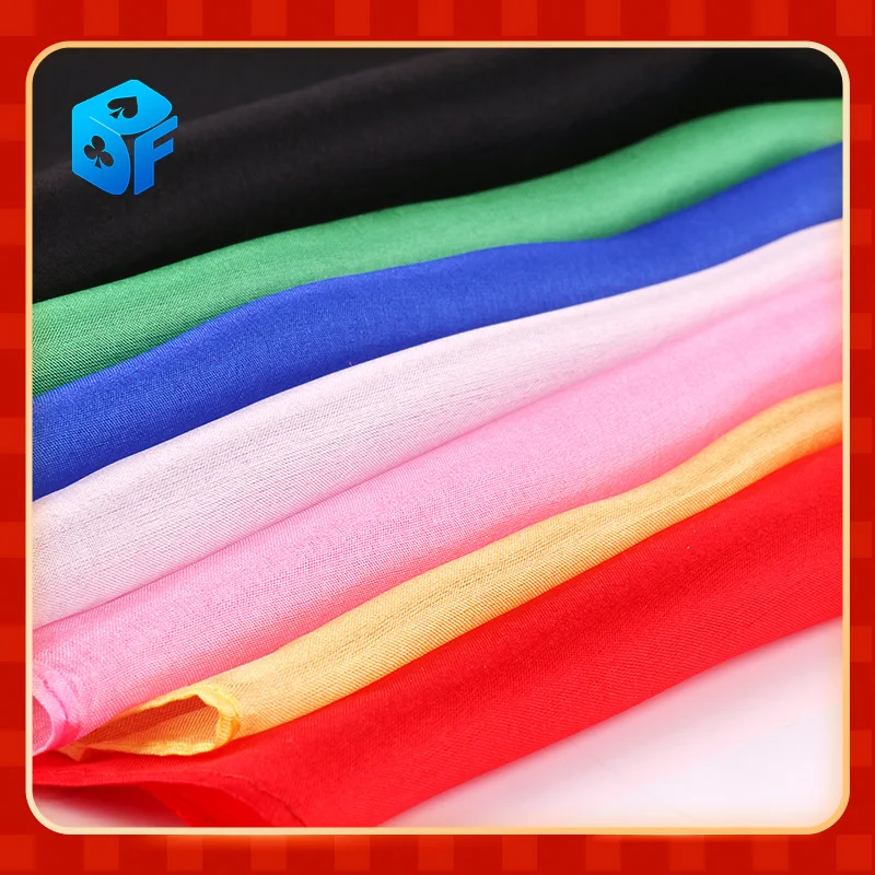 5 Meter langer, maßgeschneiderter 5 Meter langer Seidenschal für Zauberrequisiten, Zaubertricks