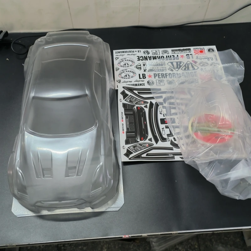 

TC330 1/10 LB Nissan GTR R35-RR 3.0 RC Body Shell, 200mm x 257mm Tamiya TT01 TT02 HPI LC