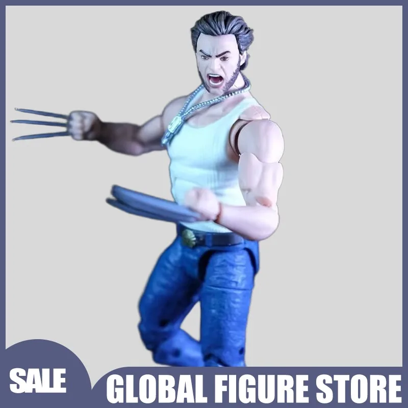 

16cm X-Men Wolverine Mobile and Interchangeable Movie Peripheral Figurine Model Anime Cartoon Kawaii Collection Birthday Gifts