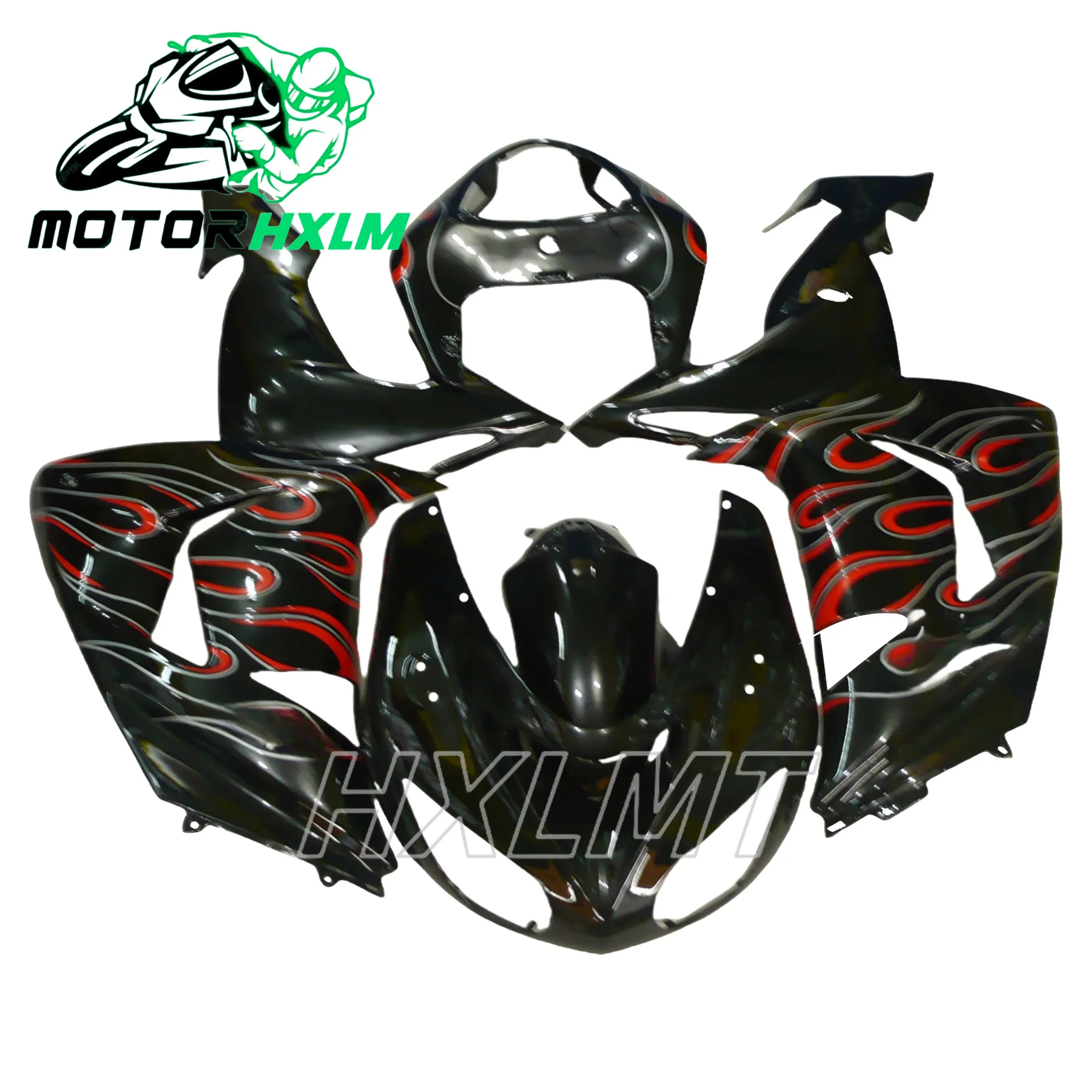 for Kawasaki ZX10R 2006 2007 FairingABS Injection Motorcycles Fairings KiT ZX10R 06 07 Black Bodyframe Plastic Cove 2