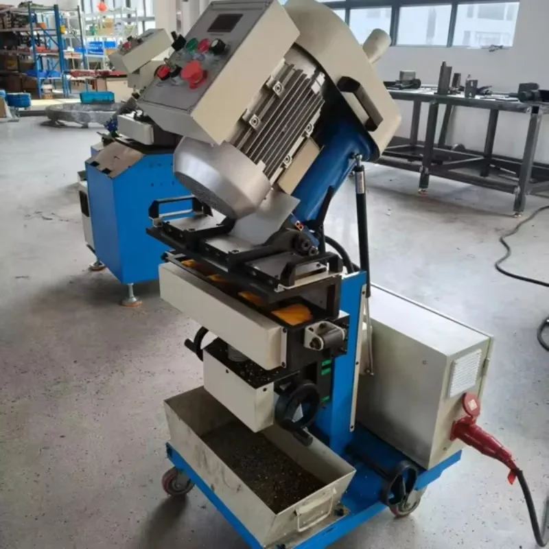 BC-60 Automatic Walking and Feedng Plate Milling Machine Portable Plate Beveling Chamfering Machine 0-60° Plate Beveling Machine