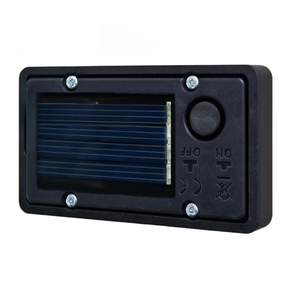 2-Pack Waterproof Housing for Solar Light Battery Compartments Compatible with For Outdoor LED Fixtures and Lamp Units
