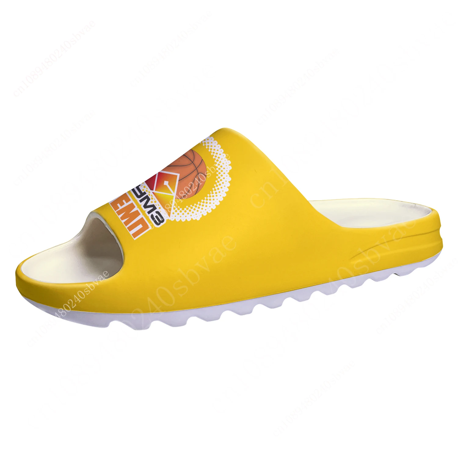 

БК «Темп-СУМЗ-УГМК Ревда» Temp-SUMZ-UGMK Revda Custom Made Soft Sole Sllipers Clogs Mens Womens Teenager Step On Water Shoes