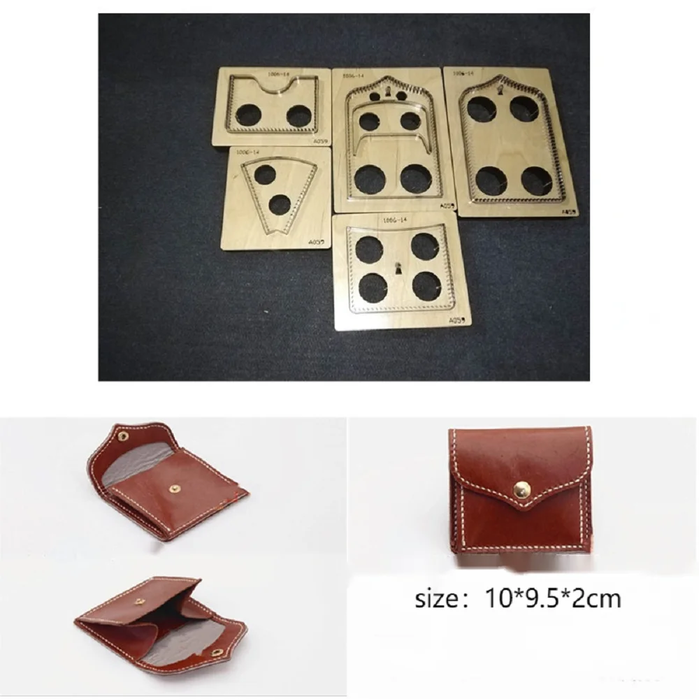 

Leather Dies Card Bag DIY Wooden Knife Mold Customization Hand Leather Leather Laser Knife Mold Customization