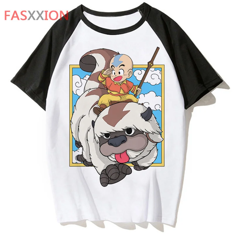 Avatar la leyenda de aang t shirt streetwear für hop t-shirt harajuku kleidung t-shirt top t männer lustige hüfte männliche