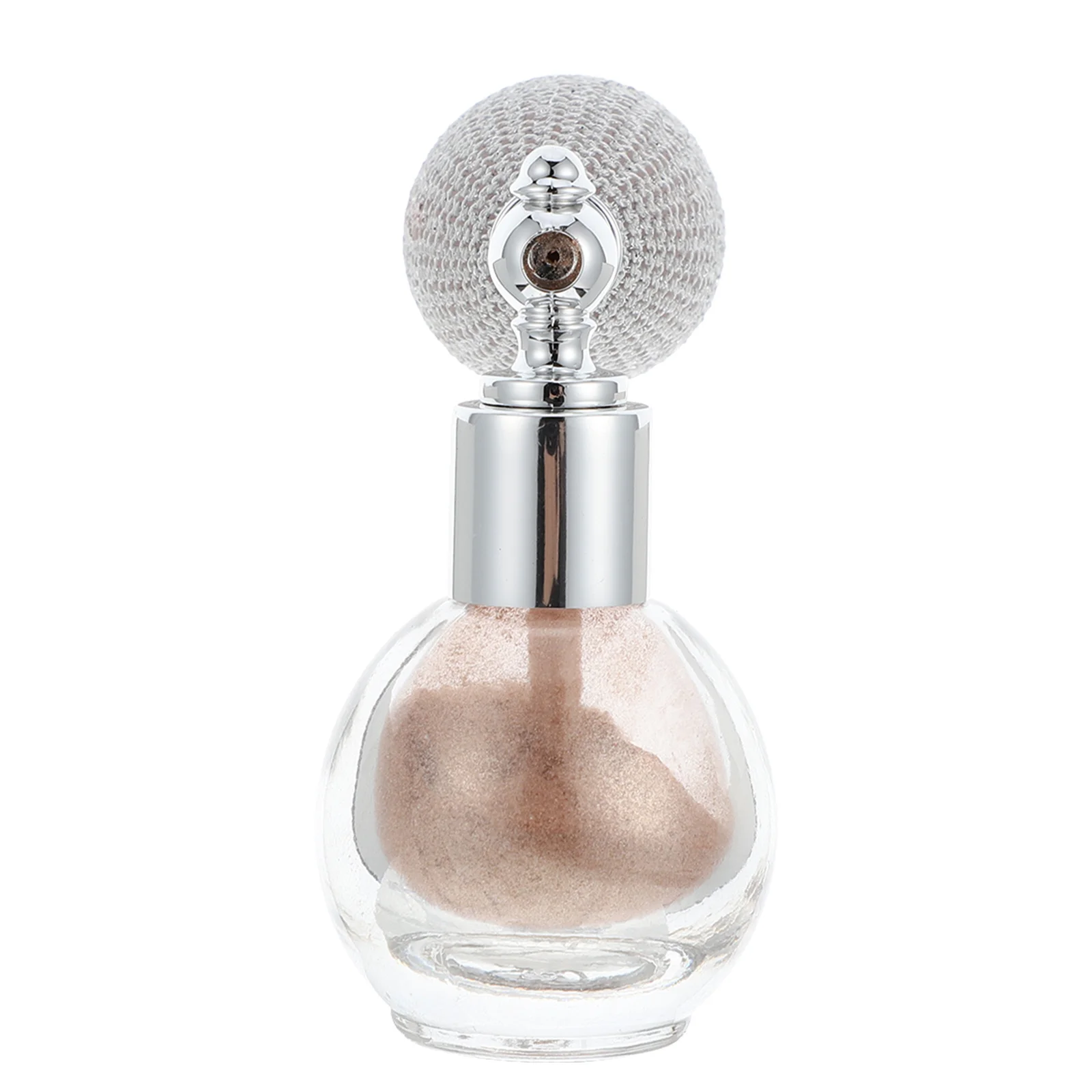 Bottiglia compatta per spruzzatore di polvere per evidenziatore Spray glitterato da 1 pezzo per trucco Festival Stage Performance Sparkle