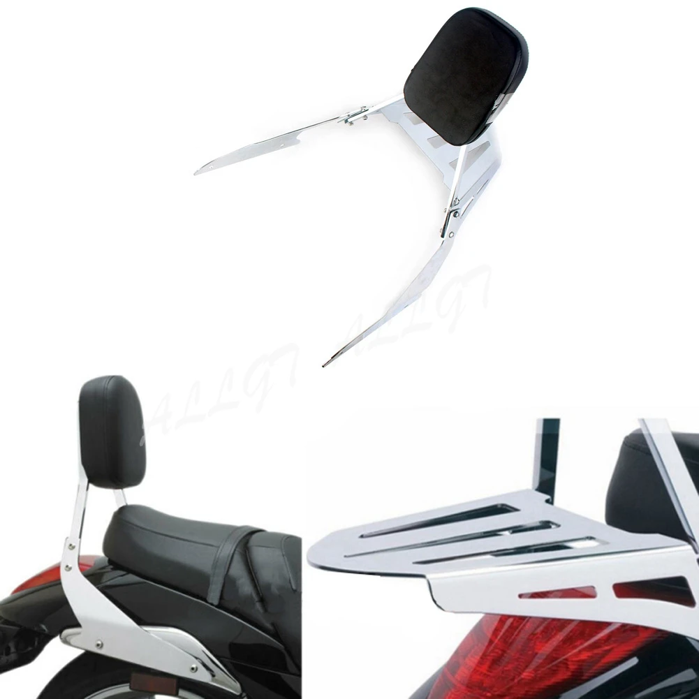 Motorrad Sissy Bar Rückenlehne Gepäck Rack Für Für Suzuki Boulevard M109R VZR1800 2006 2007 2008 2009 2010 2011 2012 2013-2020