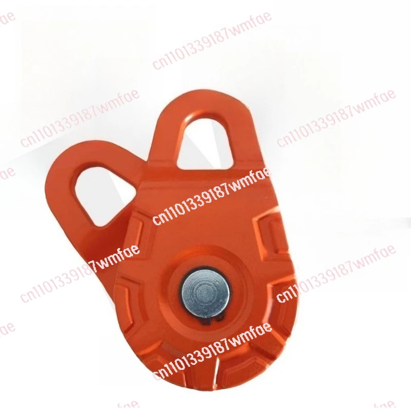 Off-road movable pulley winch rescue guide pulley high strength 12 tons splint trailer winch rope