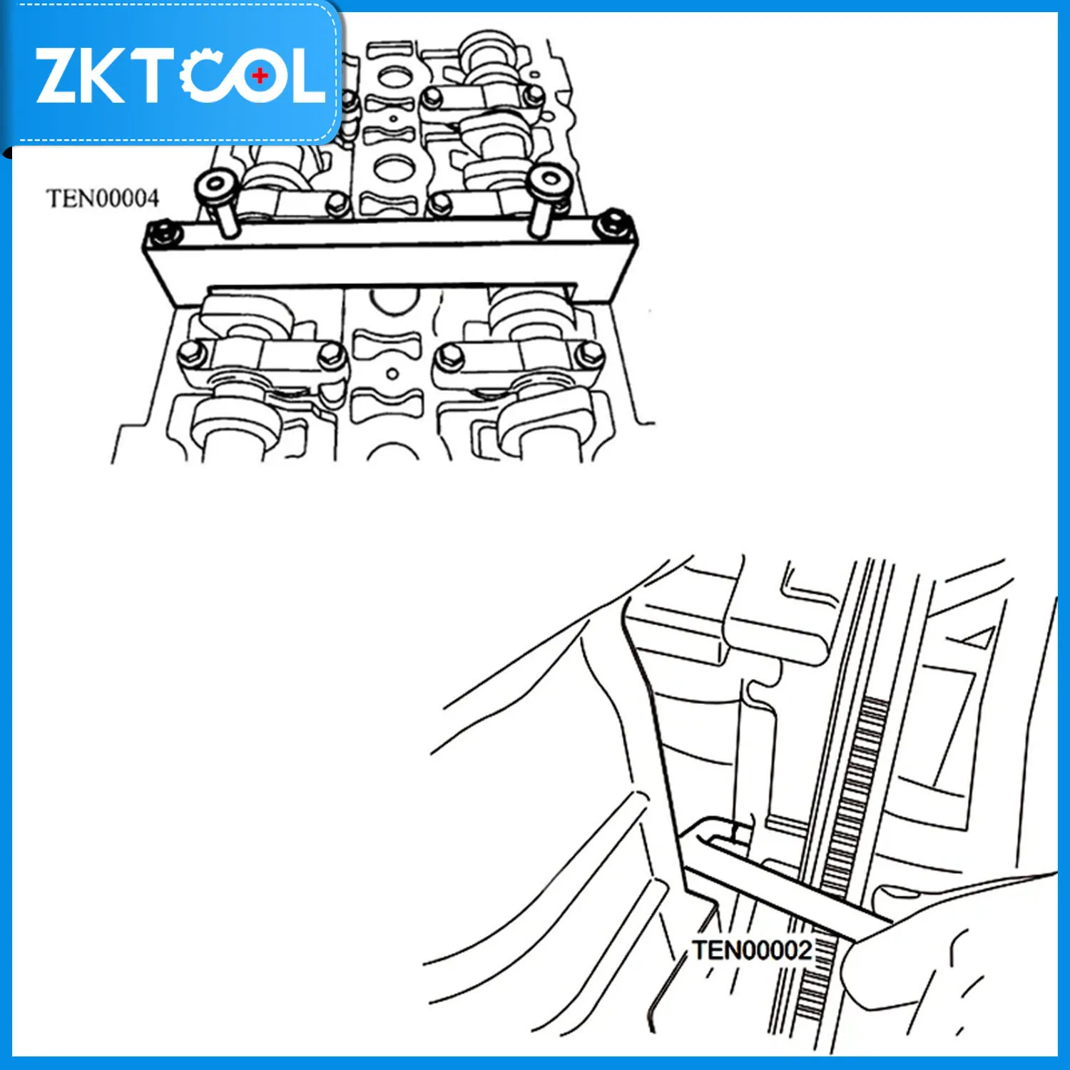 Engine camshaft alignment tool is  for Roewe 350 timing special tool MG3 MG5 Zotye T600 1.5 1.3 engine timing tool kit