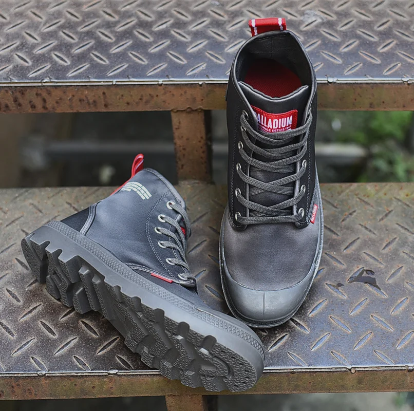 2023 New ORIGINAL PALLADIUM Men Fashion High-top Leisure Ankle Shoes Comfortable Sneakers Men Casual Shoes Size 40-45