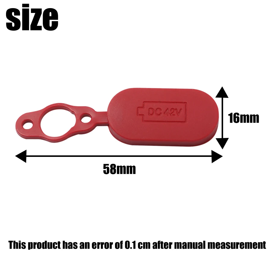 Capuchon Port De Charge Xiaomi Scooter électrique - Protection Poussière, Caoutchouc, Rouge, Pour Pro/Pro2/1S - 11