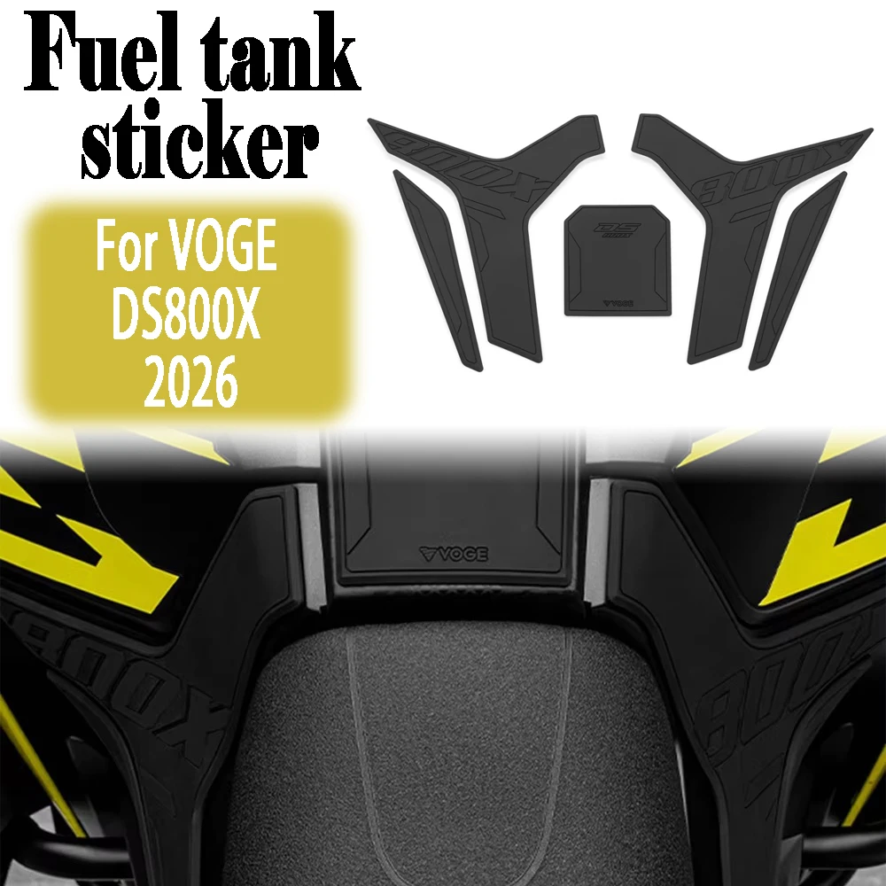 for-voge-voge-ds800x-2026-new-motorcycle-tank-pad-protector-sticker-decal-gas-knee-grip-tank-traction-pad-side-accessories