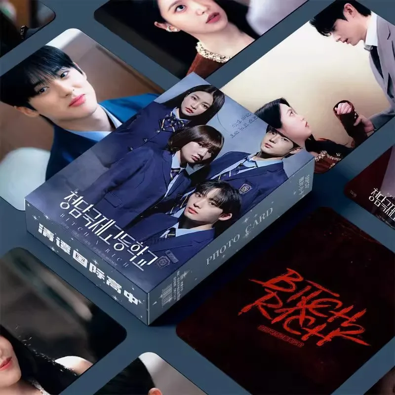 

55 шт., набор международных фотокарточек Cheongdam для средней школы - Коллекционные карты ЛОМО Lee EunSaem & Lee JongHyuk, подарок для фанатов