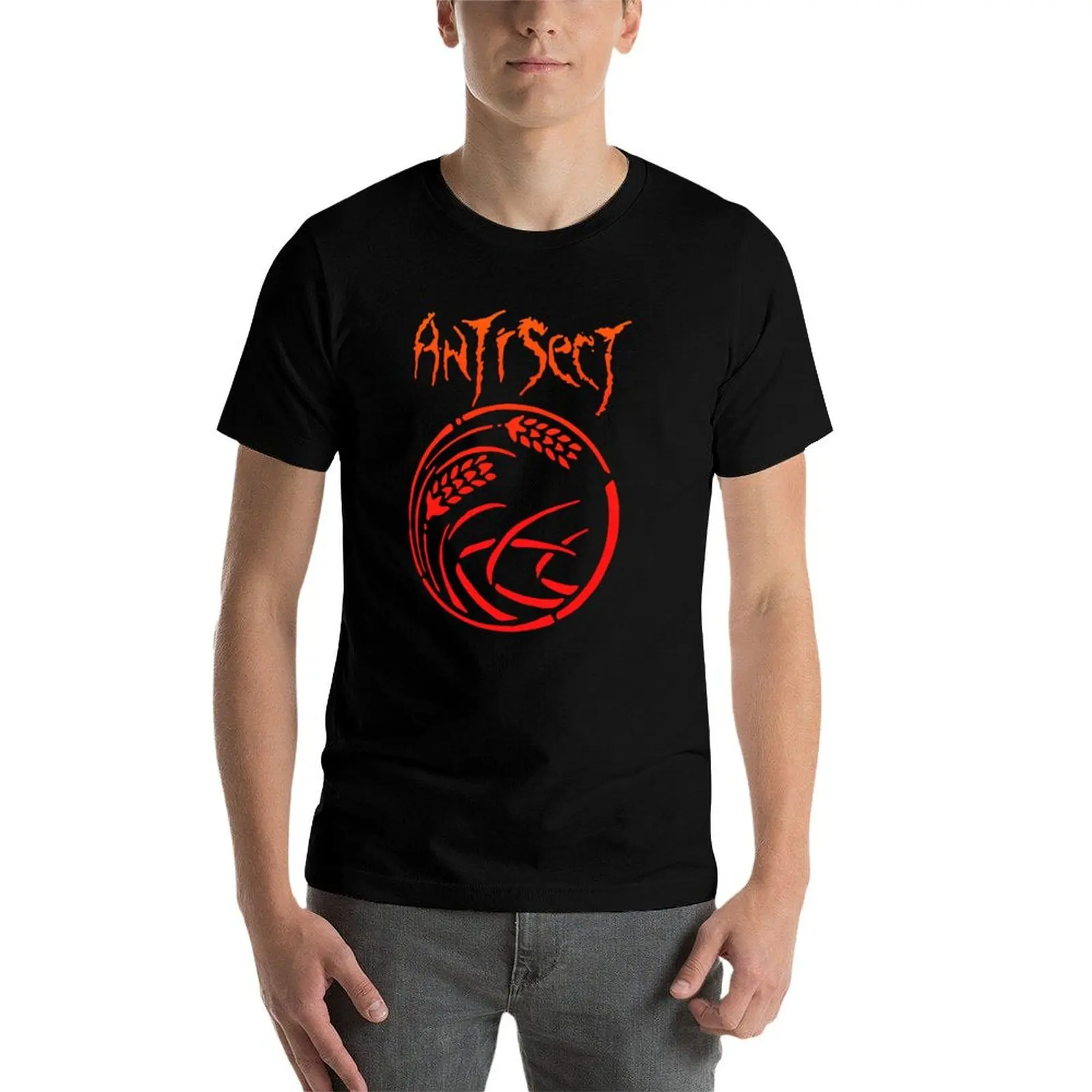 Antisect T-Shirt cotton graphic tees sweat anime stuff mens clothes image 4