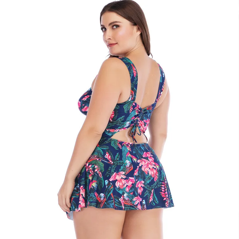 Women\'s Swimsuits with Boyshort Tankini Sets Swimwear Padded 2 Piece Plus Size Costume Swimming Bathing Suits Padded Beachwear