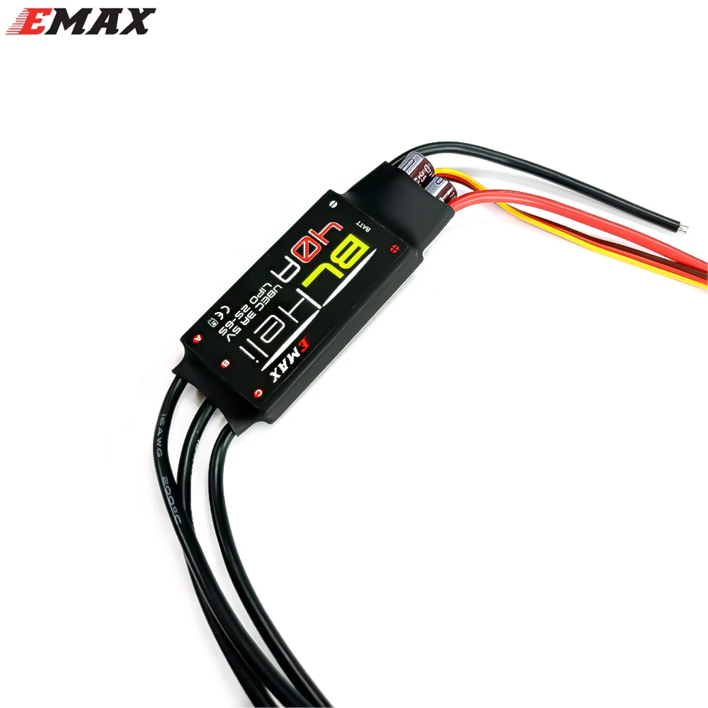 EMAX BLHeli 80A 60A 50A 40A 30A 20A 12A Brushless ESC per RC multirotore aereo FPV ad ala fissa Drone QAV250 QAV210 parti fai da te