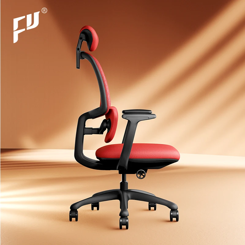Manufacturer Best Price Modern Ergonomic Design Full Mesh Fabric High Back Executive Office Chair Bifma X5.1 Certified