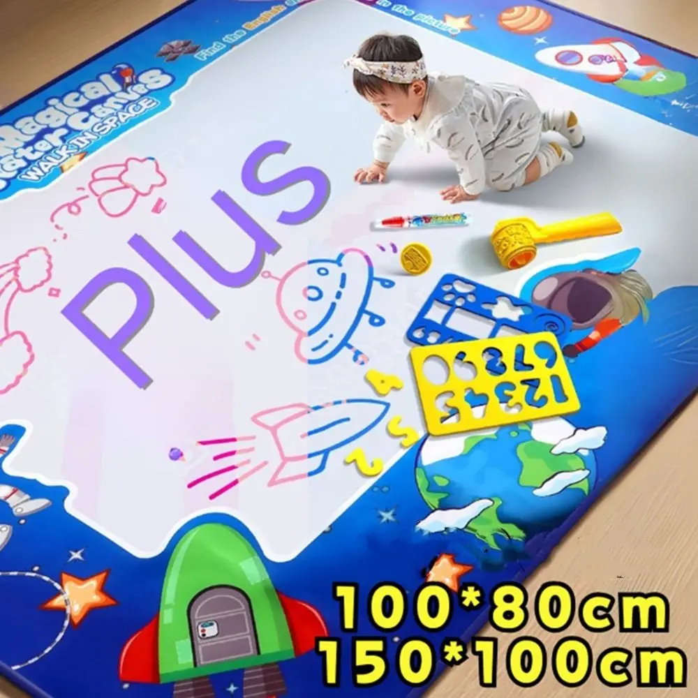 Nuevo Repetutamente Doodle Magic Water lienzo lavable Graffiti tablero de dibujo estera