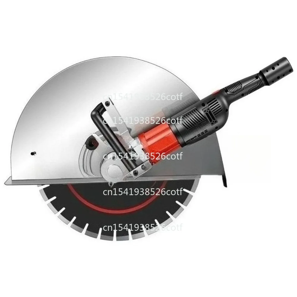 9800W Multi-function Wall Slotting Machine Electric Slotting Machine Concrete Cutting Machine + Diamond Saw Blade 220V