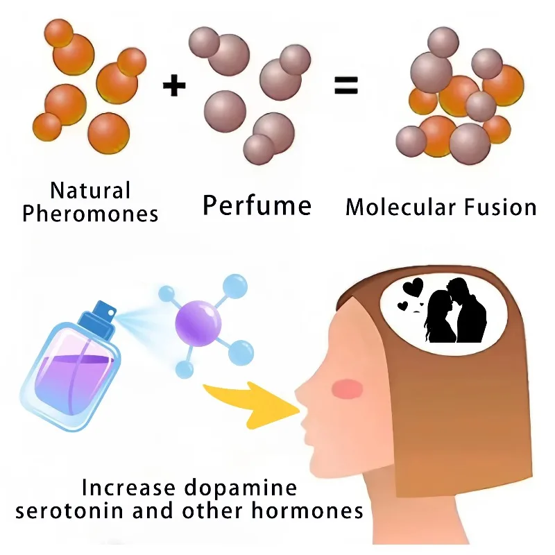 Pheromone Perfume Spray Unisex Long-lasting Scent For Attraction_voghion.com