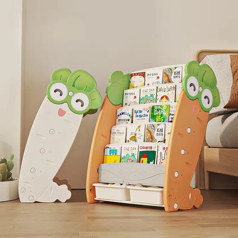 Book Shelves Bookshelf Children Bookshops Kids Toy Storage Baby Bookcase Child Library Children's Songmics Bookcases Room Shelf