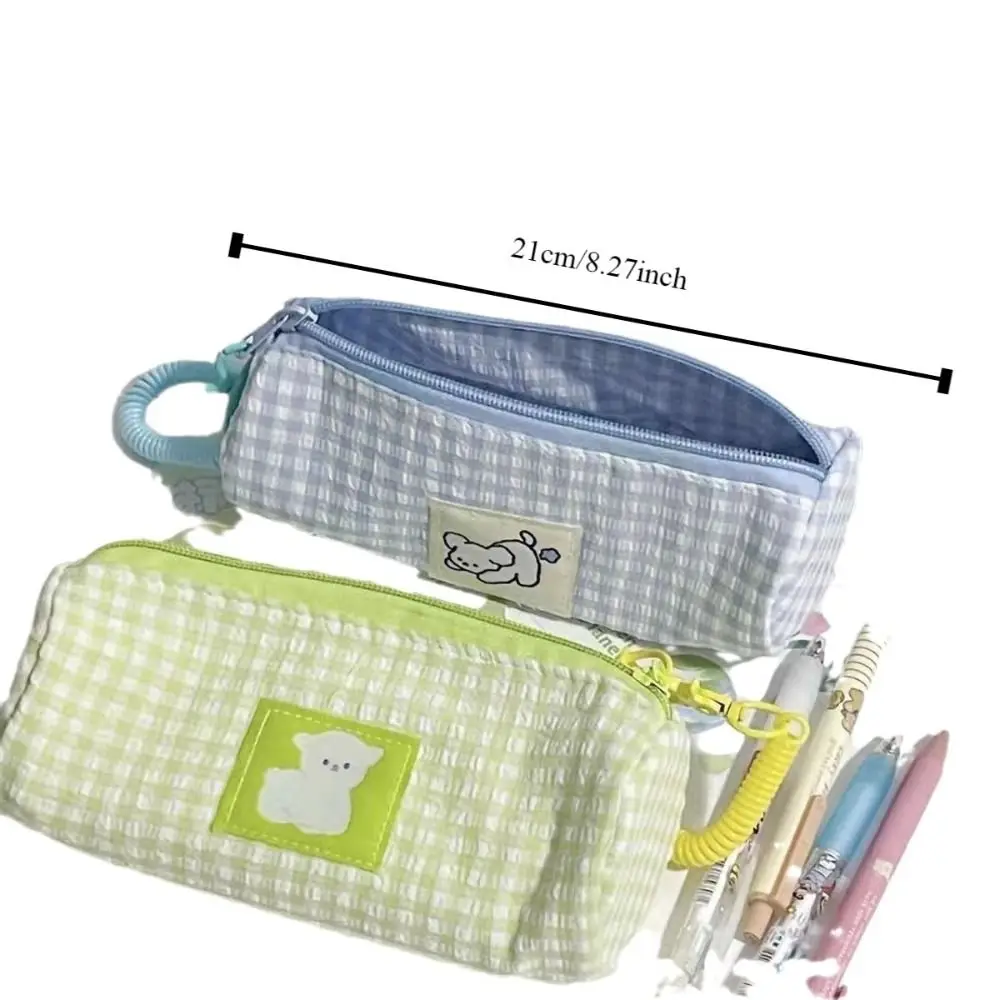 Storage Bag Creative Pencil Bag Large Capacity Cute Puppy Stationery Bag Zipper Portable Pen Pencil Case Student