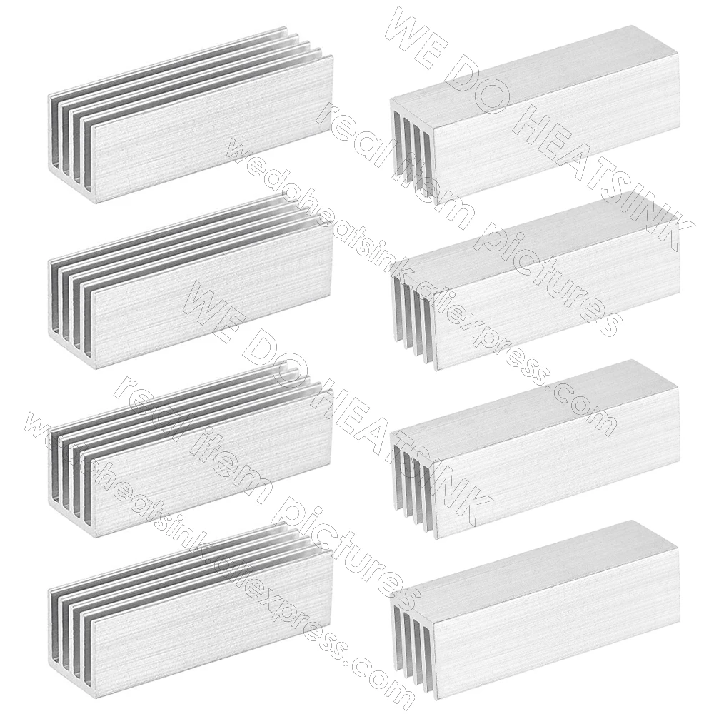 WE DO HEATSINK 50x15x15mm Without or With Thermal Pad  Electronic Radiators Heatsink for GPU IC LED Chip Cooling