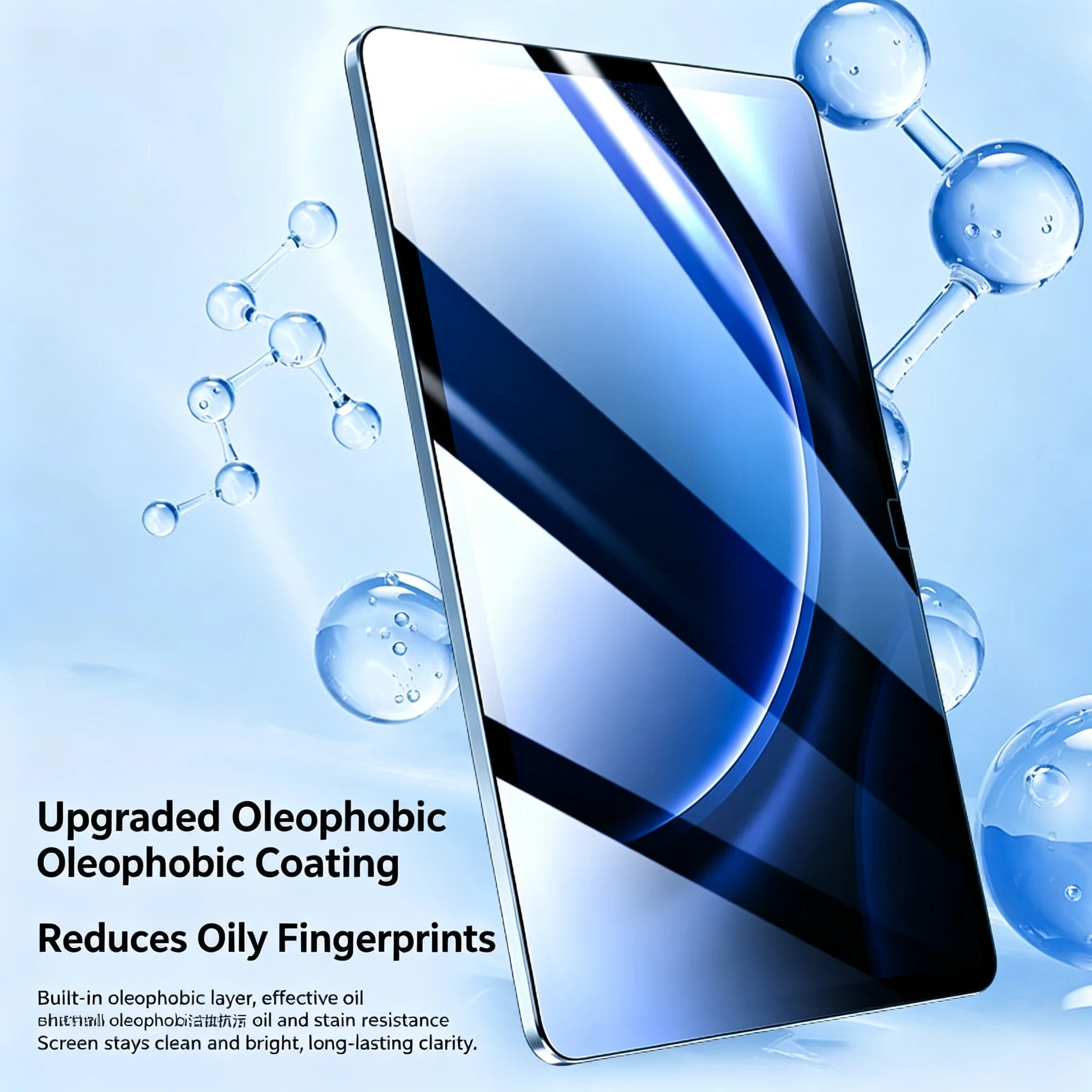 9H Tempered Glass Screen Protector For Samsung Galaxy Tab S11 Ultra S10 S9 S8 FE Tablet, 2.5D Curved Edge HD Clear