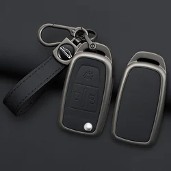 Zinc Alloy 3 Buttons Folding Car Key Cover Protector Case for DAF 106 CF Euro 6 2022 XG XF Flip Remote Keychain Truck Accessorie