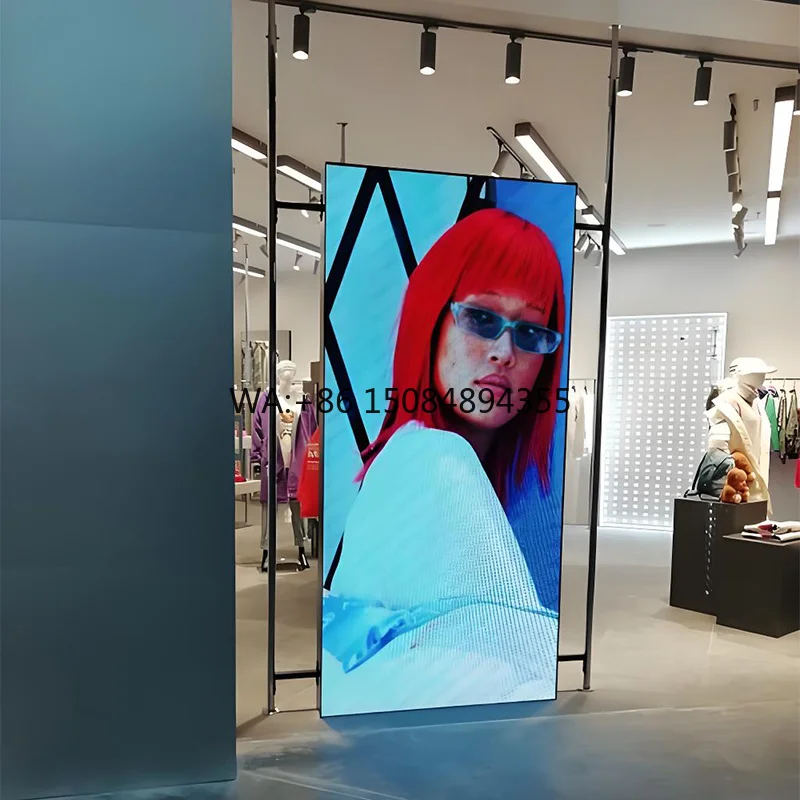 Indoor GOB P4.0-P2.0 SMD Full Color LED Sign with Scrolling Text Programmable Functions 5-Year Warranty for Business Storefronts
