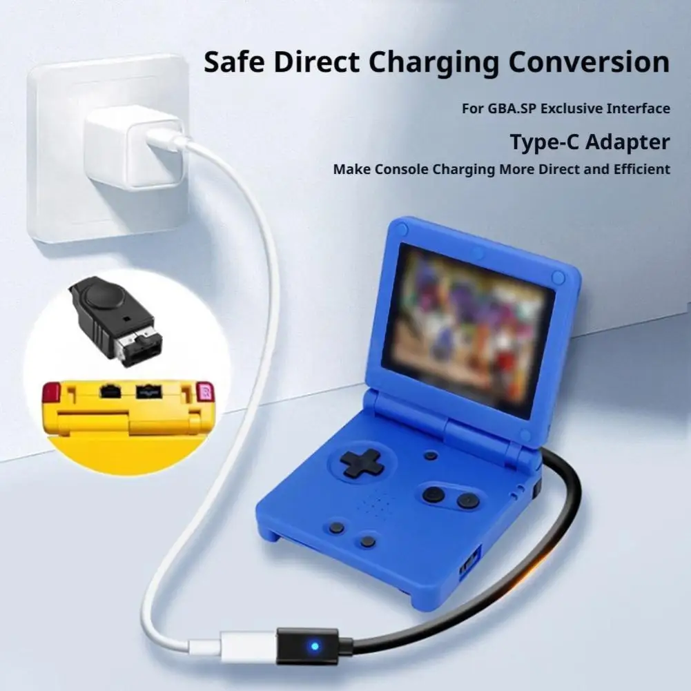 Зарядное-устройство-usb-c-для-gba-sp-адаптер-usb-type-c-для-консолей-nds-и-game-boy-advance-sp-зарядный-кабель