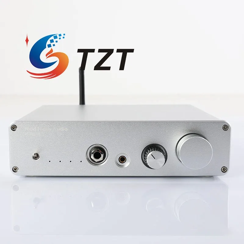 TZT Rod Rain Audio BT940 PRO 4xPCM1794 USB DAC Hifi Headphone Amplifier BT5.1 (Standard Version Silver/Black)