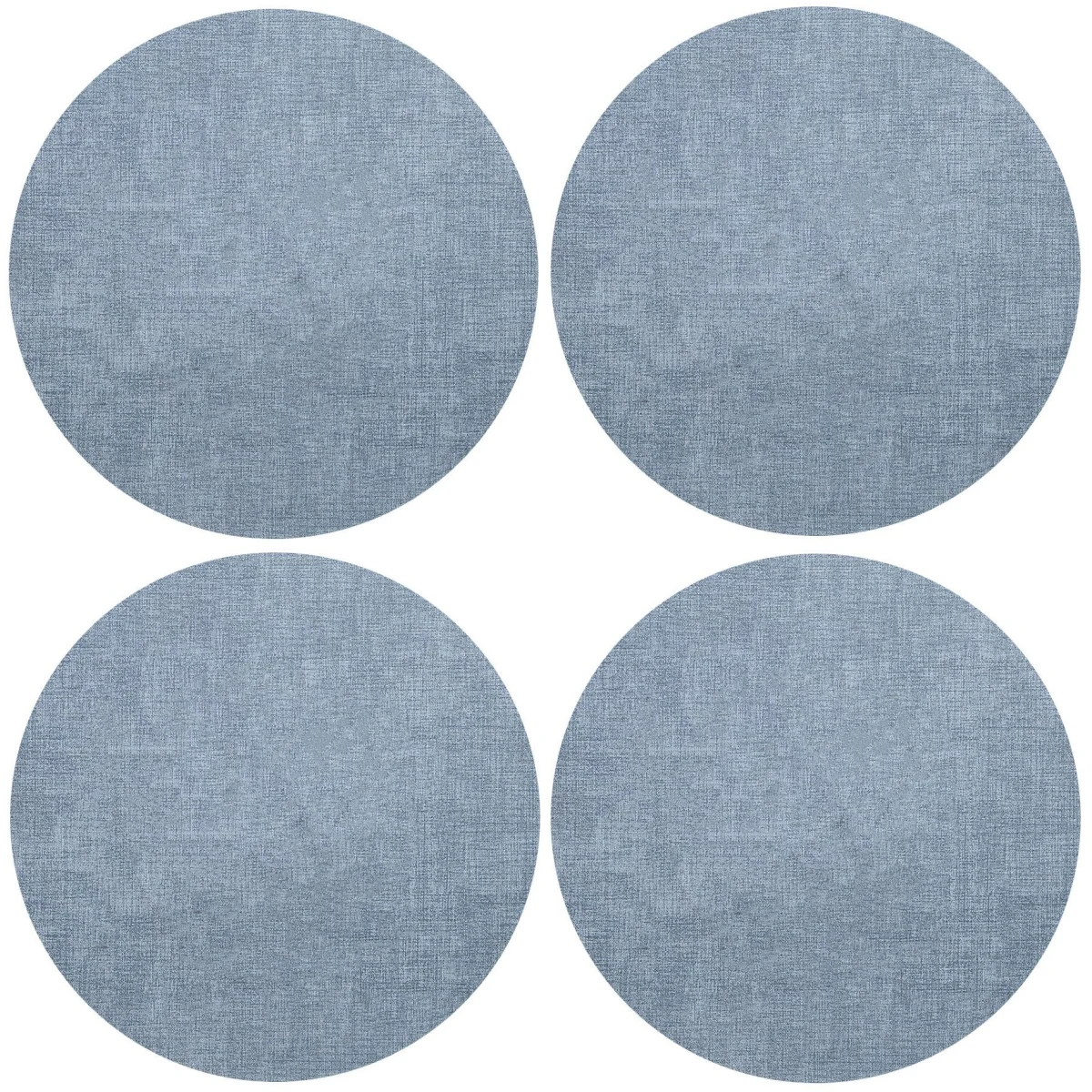 

Легко чистящиеся коврики для стола. Элегантный декор стола. Синие салфетки из искусственной кожи. Пятностойкие коврики. Вневременный дизайн посуды.