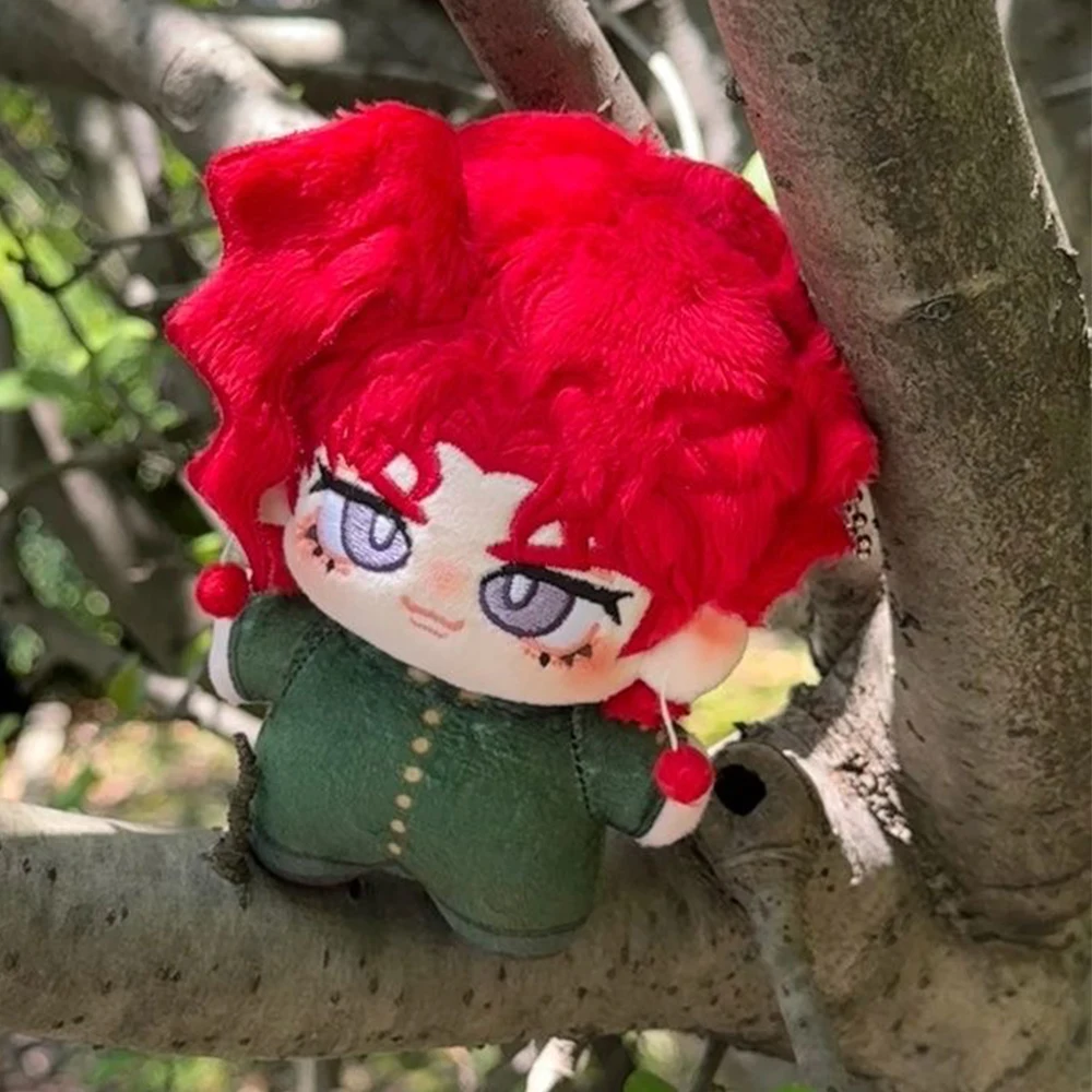 Vento dourado anime boneca de pelúcia brinquedos jojo pingente johnny joestar brinquedo de pelúcia giroscópio zeppeli figura kakyoin noriaki chaveiro de pelúcia presentes