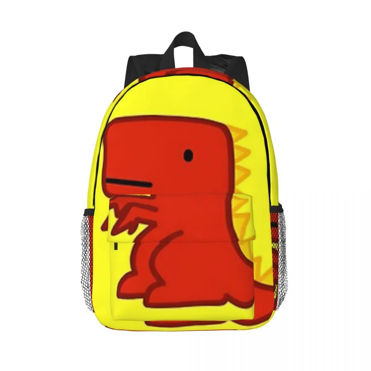 Cute Little Red Dinosaur T-Rex Backpack Boy Girl Bookbag Fashion Student School Bags Travel Rucksack Shoulder Bag Large Capacity