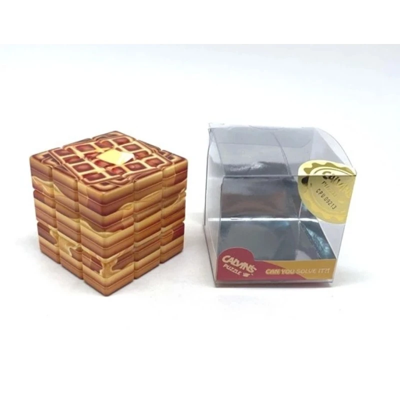 Adult's Puzzle 3x3 Cube Yummy Waffle 3x3x3 Cube Hungry Collection cubo magico giocattolo educativo per bambini