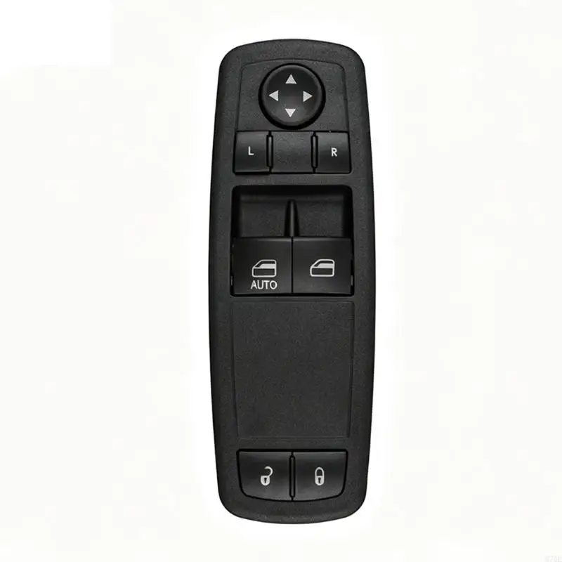 M76E 04602627AG Reference Driver Door Panel, 12V Glass Lift Pad with Lock and Mirror Adjustment for Selected 2008-2011 Vehicles