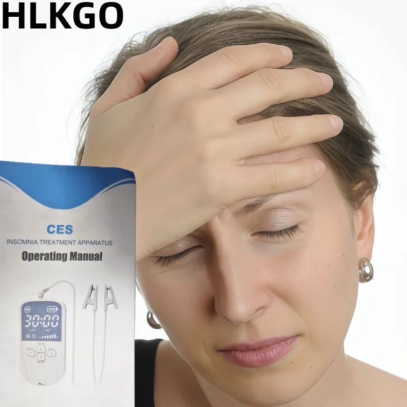 

Ear Clip Vagus Nerve Stimulation Non Invasive, Device for Depression Anxiety Insomnia Sleepless Relief Therapy Treatment