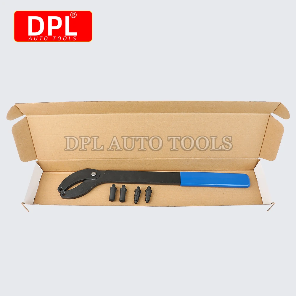 

Timing Locking Sprocket Adjustable Wrench Belt Change,Engine Pulley Holder Tool Kit for Camshaft for VW Golf VAG 3036 for T10172