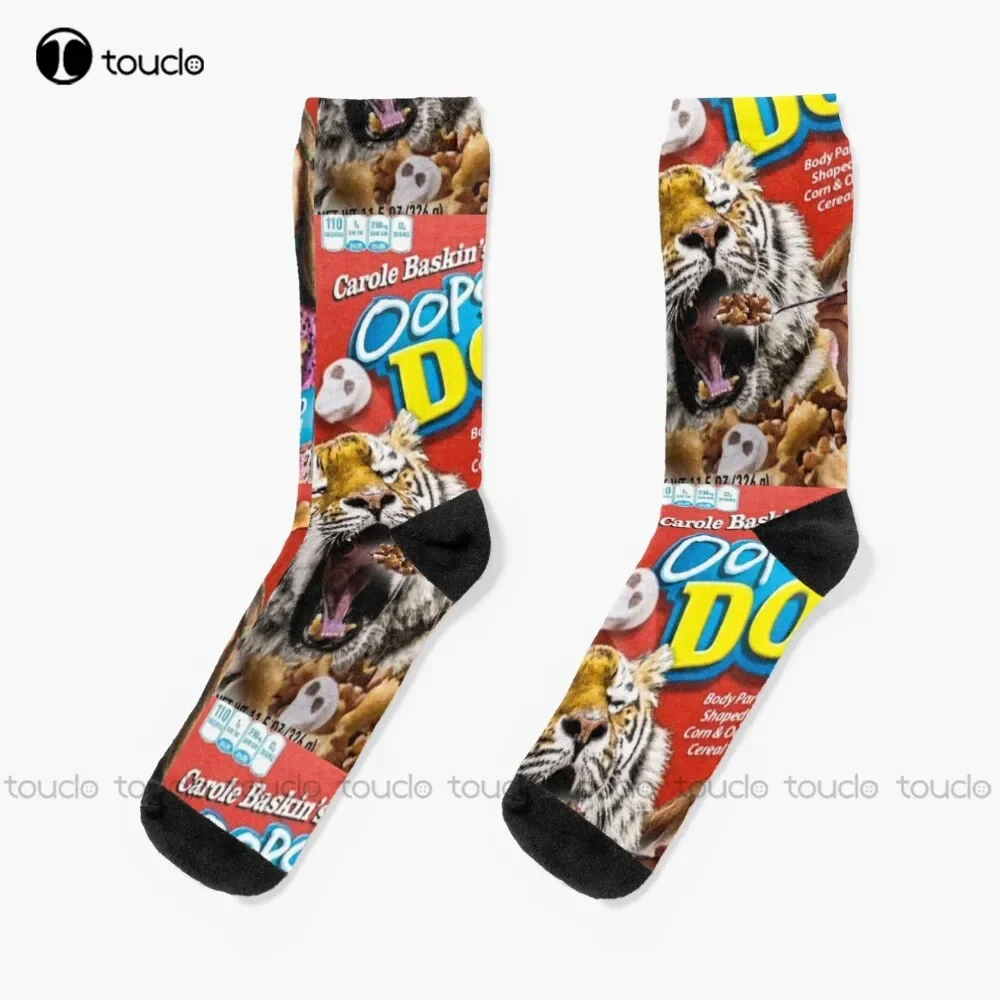 El Rey Tigre Carol Baskin Cereal King 30 Joe Exótico 29 Carol Baskin 23 Calcetines Anime Calcetines Unisex Adulto Adolescente Jóvenes Calcetines Personalizados